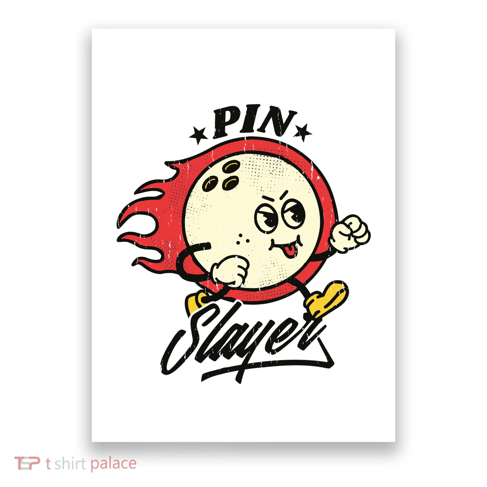 Pink Slayer Bowling Poster