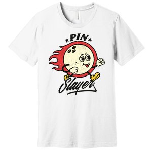 Pink Slayer Bowling Premium T-Shirt