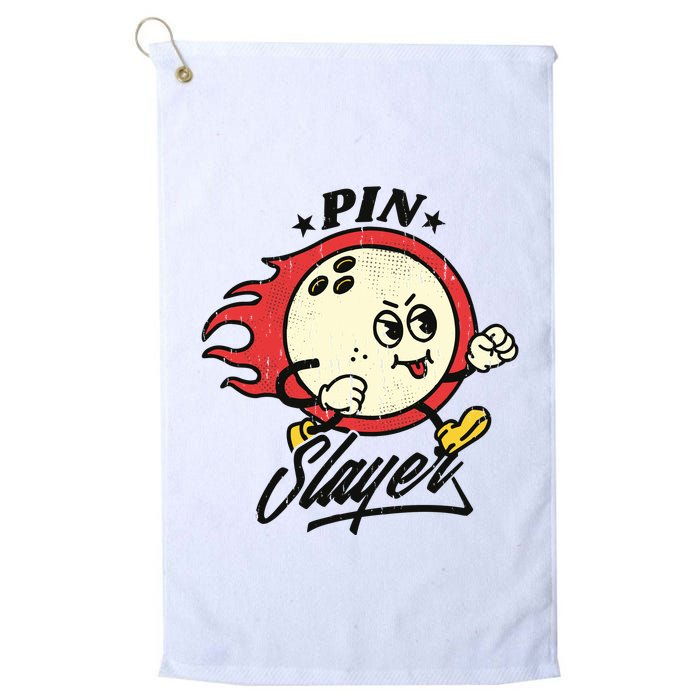Pink Slayer Bowling Golf Towel