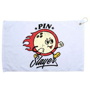 Pink Slayer Bowling Grommeted Golf Towel