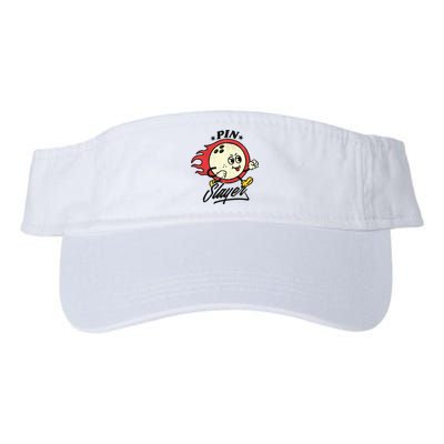 Pink Slayer Bowling Valucap Bio-Washed Visor