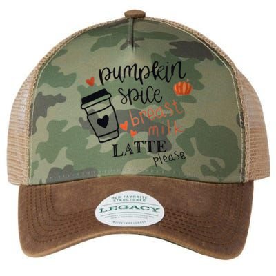 Pumpkin Spice Breast Milk Latte Please Legacy Tie Dye Trucker Hat