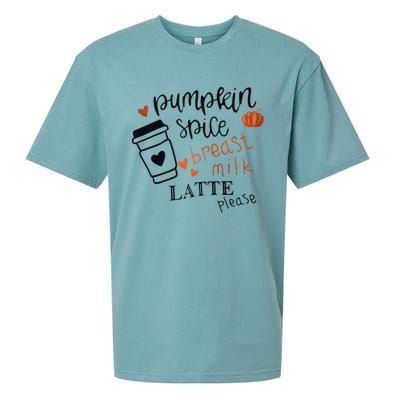 Pumpkin Spice Breast Milk Latte Please Sueded Cloud Jersey T-Shirt