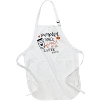 Pumpkin Spice Breast Milk Latte Please Full-Length Apron With Pockets