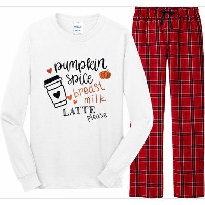 Pumpkin Spice Breast Milk Latte Please Long Sleeve Pajama Set