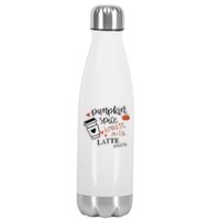 Pumpkin Spice Breast Milk Latte Please Stainless Steel Insulated Water Bottle