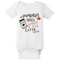 Pumpkin Spice Breast Milk Latte Please Baby Bodysuit