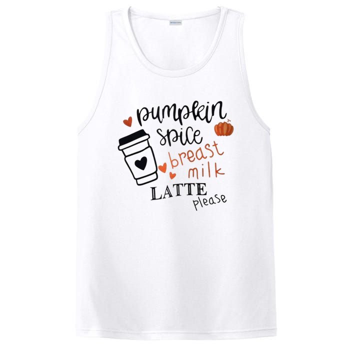 Pumpkin Spice Breast Milk Latte Please PosiCharge Competitor Tank