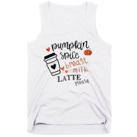 Pumpkin Spice Breast Milk Latte Please Tank Top