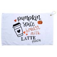 Pumpkin Spice Breast Milk Latte Please Grommeted Golf Towel