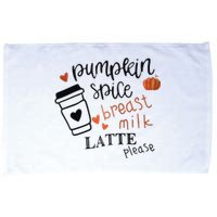 Pumpkin Spice Breast Milk Latte Please Microfiber Hand Towel