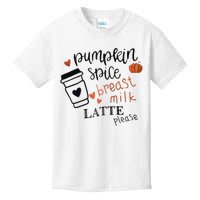 Pumpkin Spice Breast Milk Latte Please Kids T-Shirt