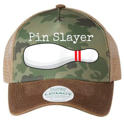 Pin Slayer Bowling Funny Graphic Strikes Turkeys Legacy Tie Dye Trucker Hat