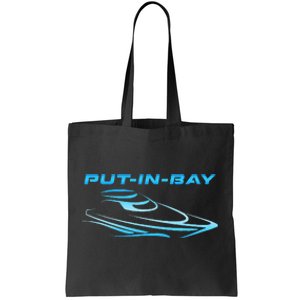 PutInBay South Bass Island Ohio Party Cove Boating Skiing Tote Bag