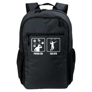 Problem Solved Badminton Player Badminton Sports Shuttlecock Gift Daily Commute Backpack