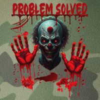 Problem Solved Bloody Hands Costume Clown Halloween Legacy Tie Dye Trucker Hat