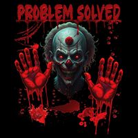 Problem Solved Bloody Hands Costume Clown Halloween 16 in Basic Backpack