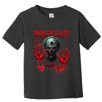 Problem Solved Bloody Hands Costume Clown Halloween Toddler T-Shirt