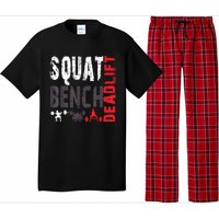 Powerlifting, Squat, Bench, Deadlift, Weightlifting Gift Pajama Set