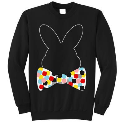 Proud Support Bunny Rabbit Bow Tie Holiday Fun Sweatshirt