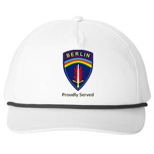 Proudly Served Berlin Brigade Snapback Five-Panel Rope Hat