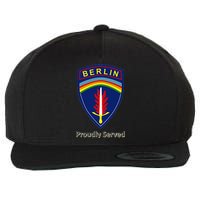 Proudly Served Berlin Brigade Wool Snapback Cap