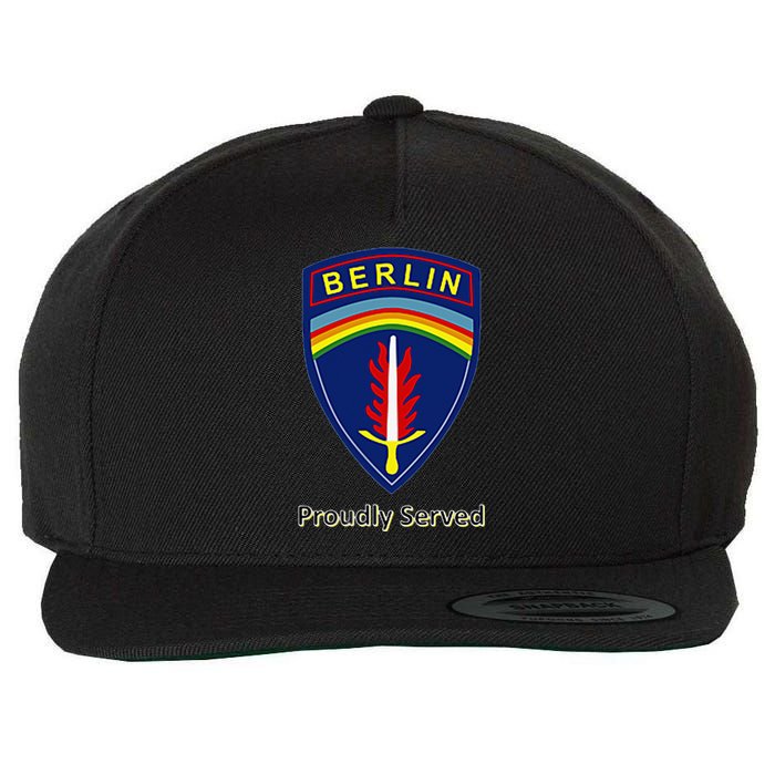 Proudly Served Berlin Brigade Wool Snapback Cap