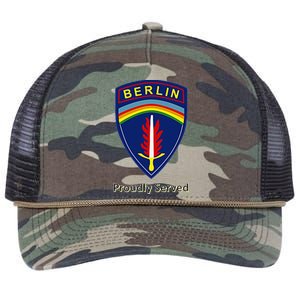 Proudly Served Berlin Brigade Retro Rope Trucker Hat Cap