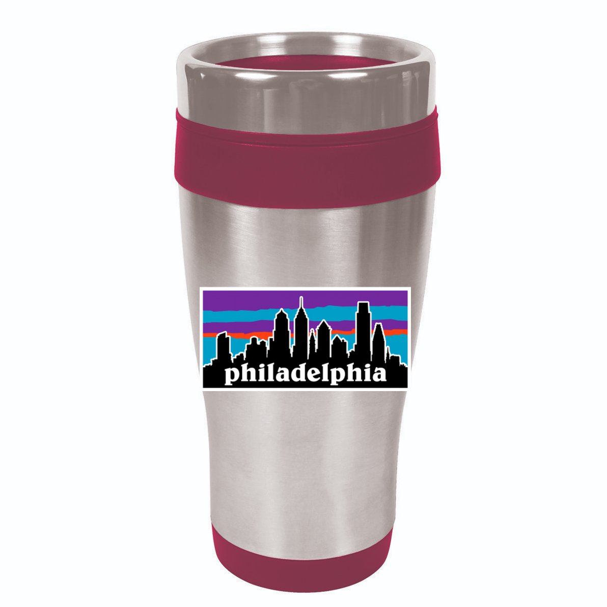 Philadelphia Skyline Baseball Philadelphia City Vintage Phill Vector Backpack