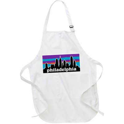 Philadelphia Skyline Baseball Philadelphia City Vintage Phill Apron