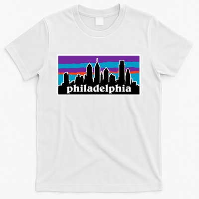 Philadelphia Skyline Baseball Philadelphia City Vintage Phill T-Shirt