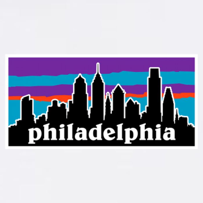 Philadelphia Skyline Baseball Philadelphia City Vintage Phill Visor