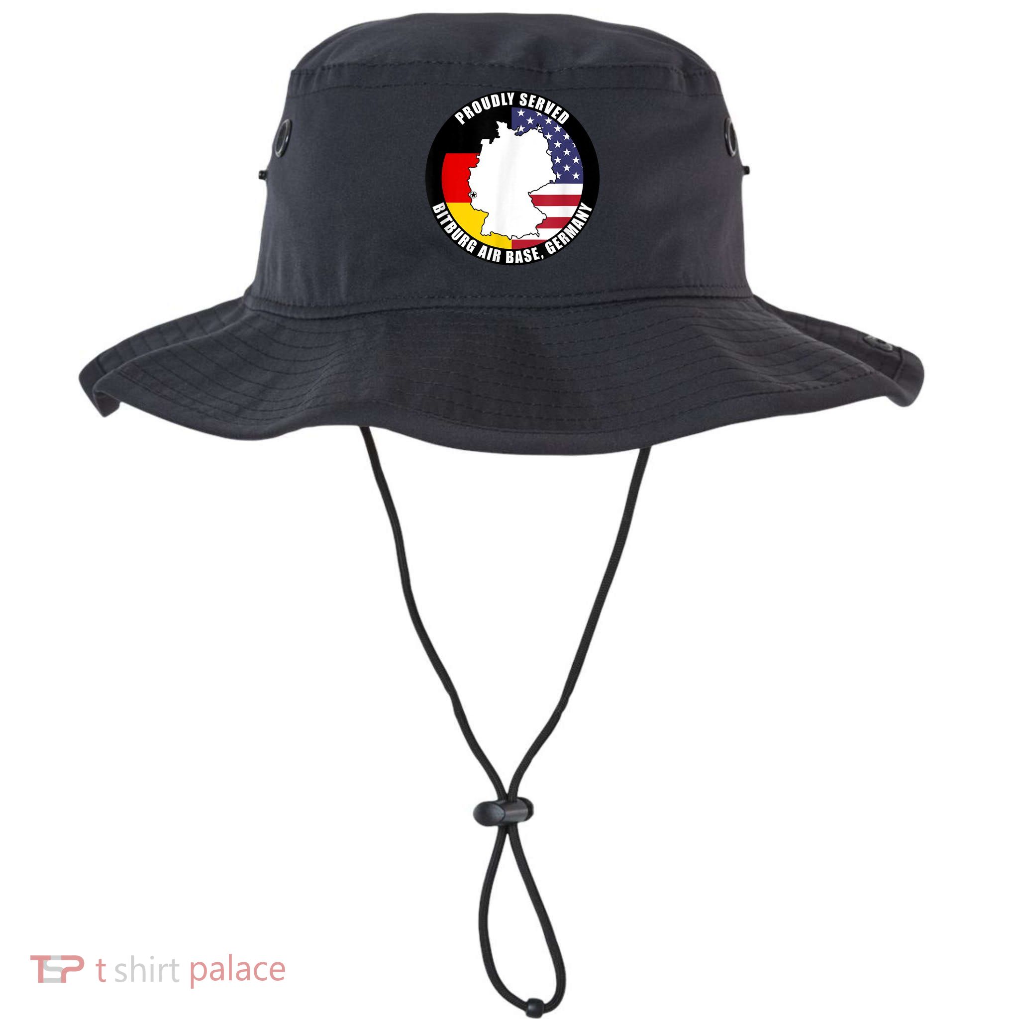Proudly Served Bitburg Air Base Germany Military Veteran Bucket Hat