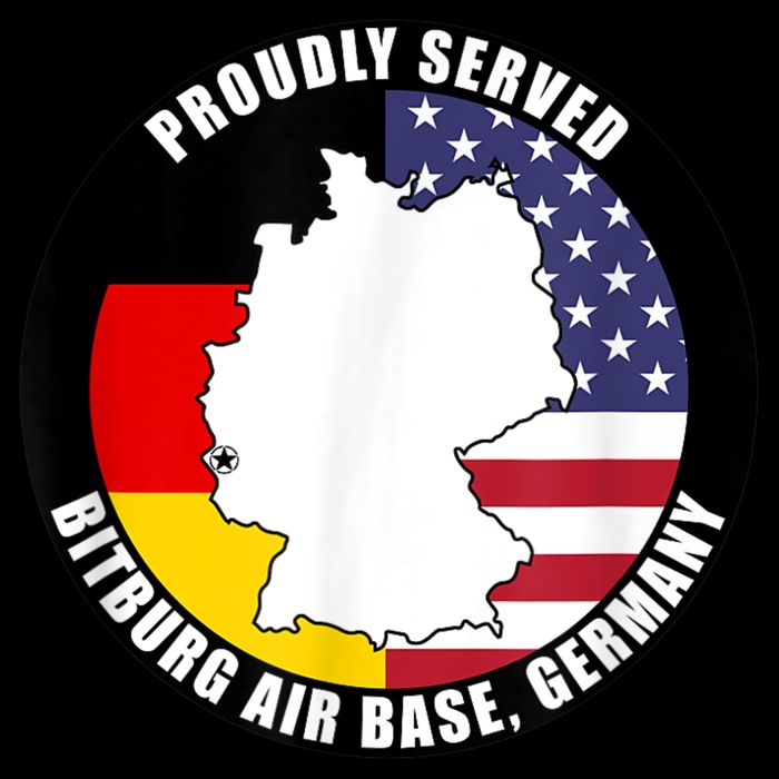 Proudly Served Bitburg Air Base Germany Military Veteran 16 in Basic Backpack