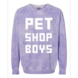 Pet Shop Boy Colorblast Crewneck Sweatshirt