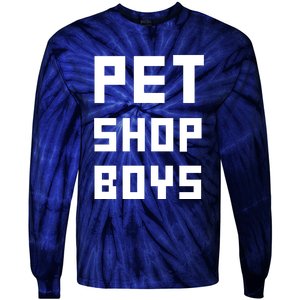 Pet Shop Boy Tie-Dye Long Sleeve Shirt