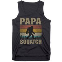 Papa Squatch Bigfoot Papa Sasquatch Yeti Family Tank Top