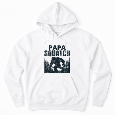 Papa Squatch Bigfoot Dad Fathers Day Hoodie