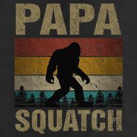 Papa Squatch Bigfoot Papa Sasquatch Yeti Family Adult Drive Performance Visor