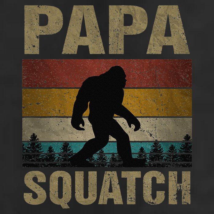 Papa Squatch Bigfoot Papa Sasquatch Yeti Family Adult Drive Performance Visor
