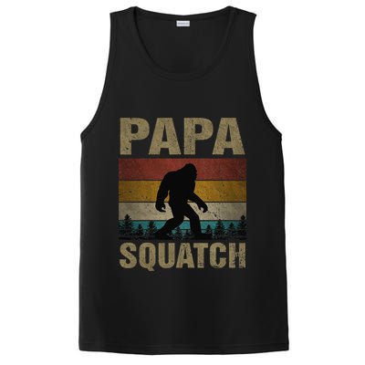 Papa Squatch Bigfoot Papa Sasquatch Yeti Family PosiCharge Competitor Tank