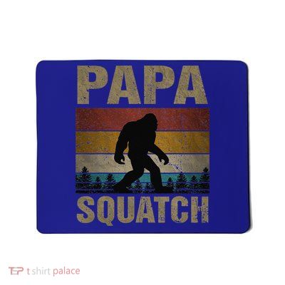 Papa Squatch Bigfoot Papa Sasquatch Yeti Family Mousepad