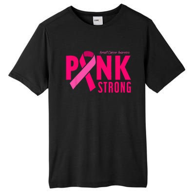 Pink Strong Breast Cancer Awareness Tall Fusion ChromaSoft Performance T-Shirt