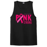 Pink Strong Breast Cancer Awareness PosiCharge Competitor Tank