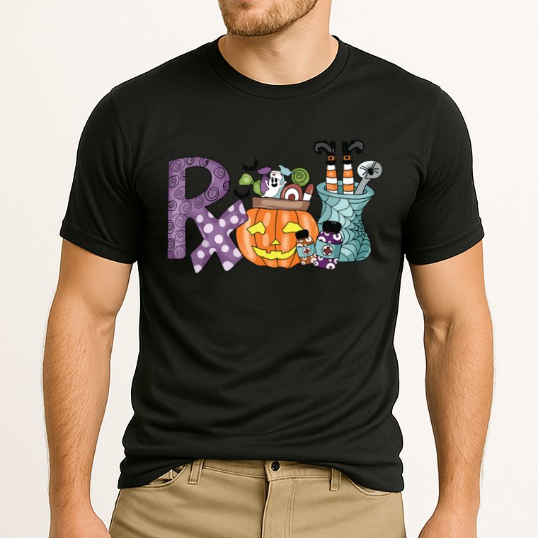 Pharmacy Squad Boo Crew Pharmacist Pharmacy Tech Halloween Cooling Performance Crew T-Shirt
