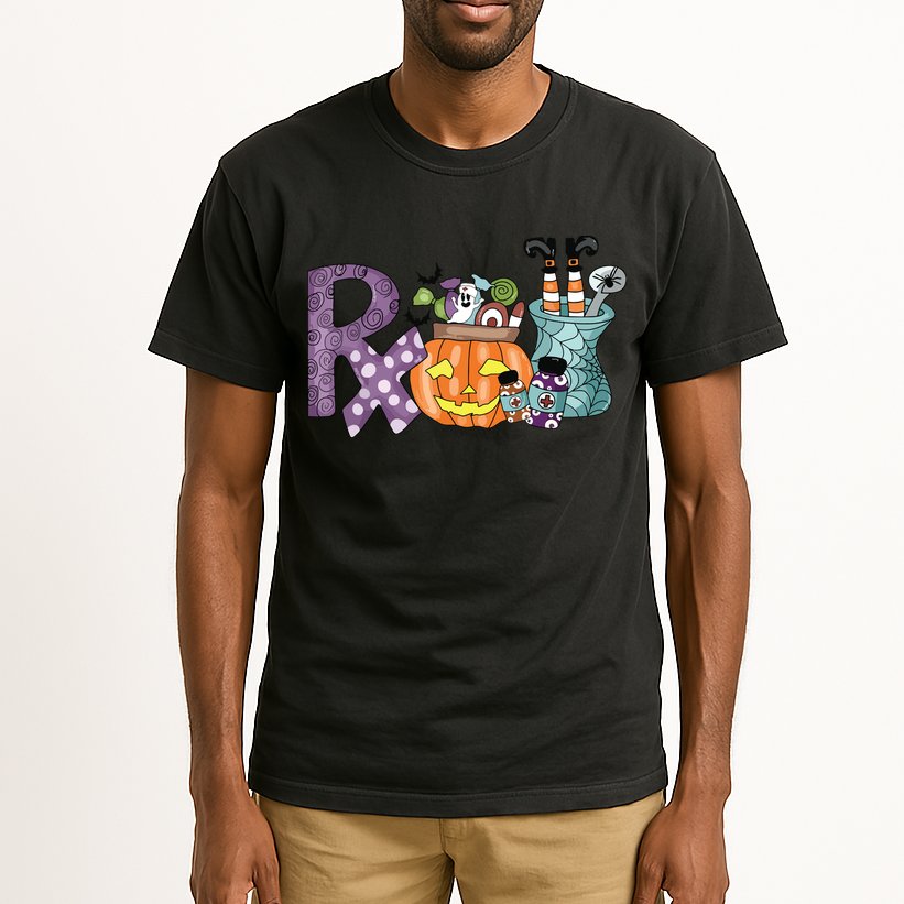 Pharmacy Squad Boo Crew Pharmacist Pharmacy Tech Halloween Tall T-Shirt