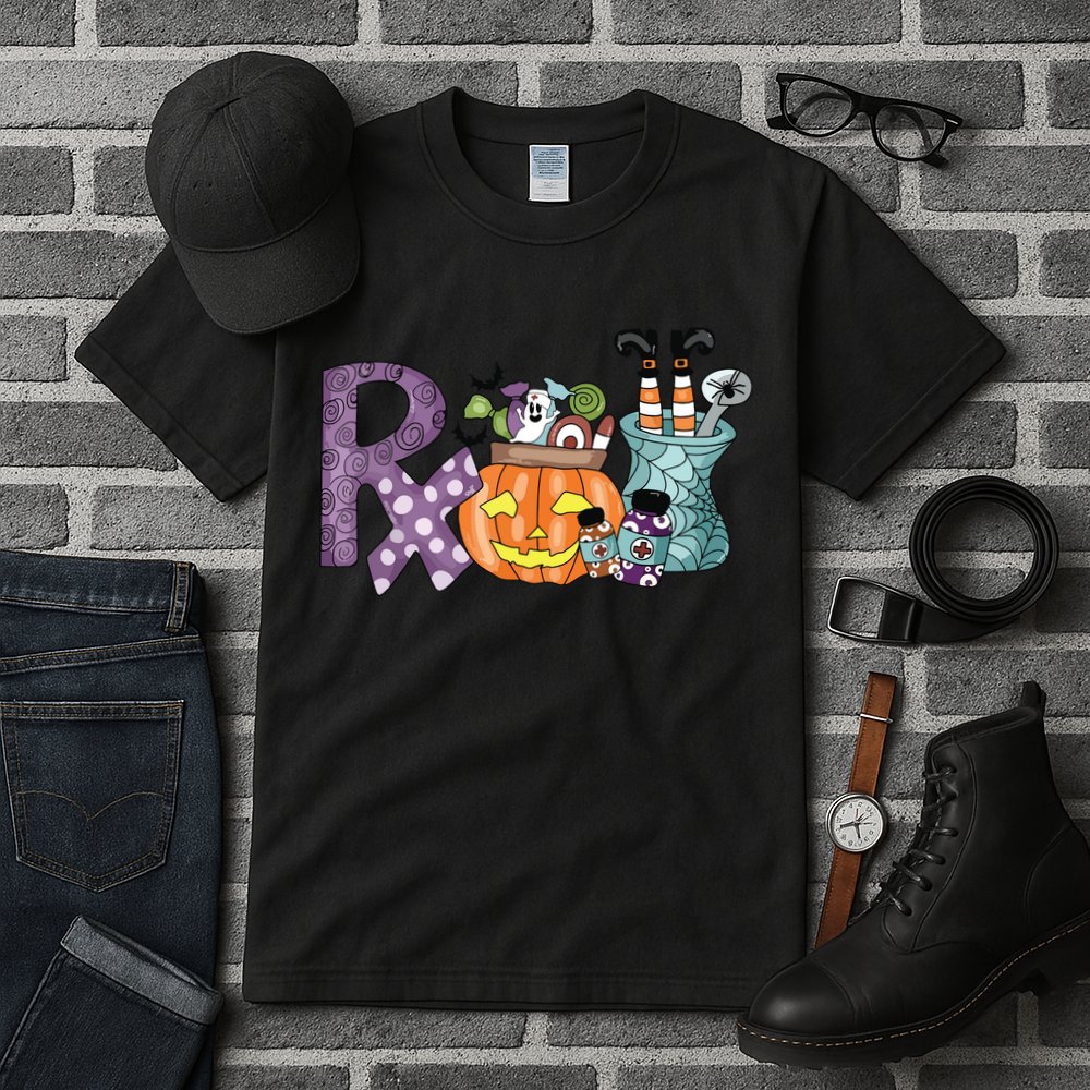 Pharmacy Squad Boo Crew Pharmacist Pharmacy Tech Halloween Tall T-Shirt