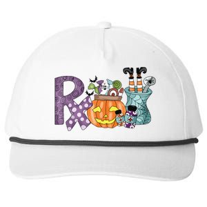 Pharmacy Squad Boo Crew Pharmacist Pharmacy Tech Halloween Snapback Five-Panel Rope Hat