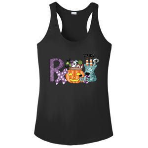 Pharmacy Squad Boo Crew Pharmacist Pharmacy Tech Halloween Ladies PosiCharge Competitor Racerback Tank