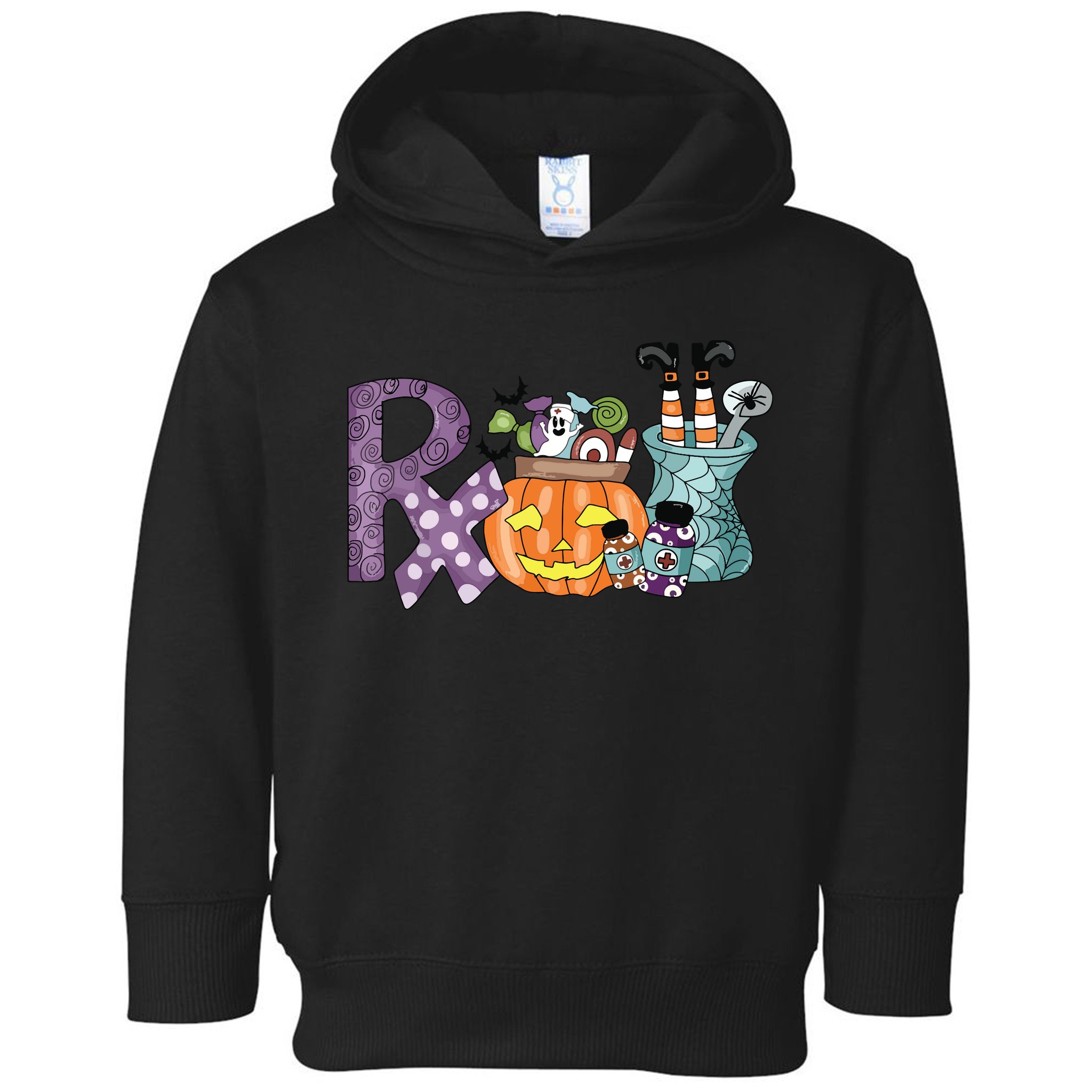 Pharmacy Squad Boo Crew Pharmacist Pharmacy Tech Halloween Toddler Hoodie